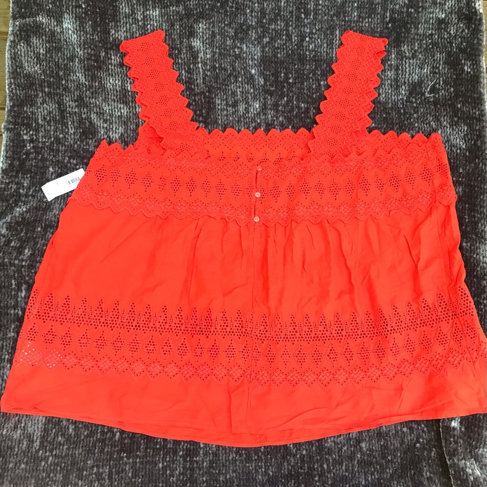 ❤️Decorative Red Tank Top